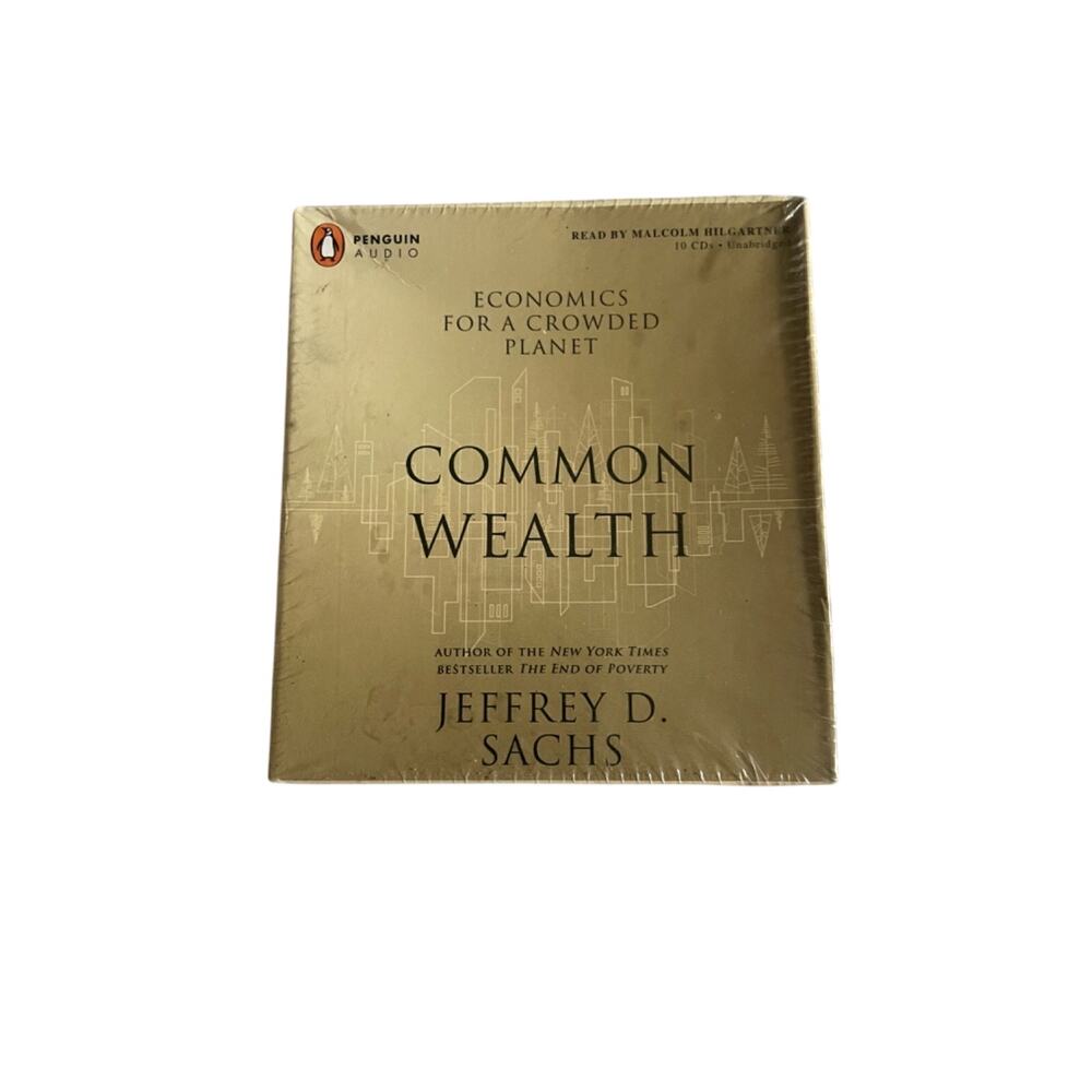 Common Wealth : Economics for a Crowded Planet; Jeffrey D. Sachs Audio Book NEW